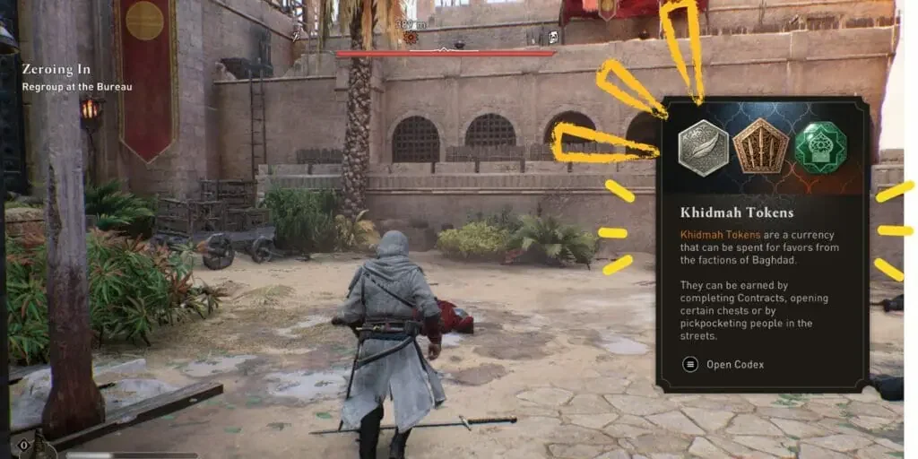 Что такое жетоны Хидмы в Assassin's Creed Mirage?